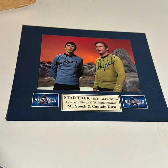 LEONARD NIMOY MR. Spock signed photo STAR TREK - Picture 1 of 1